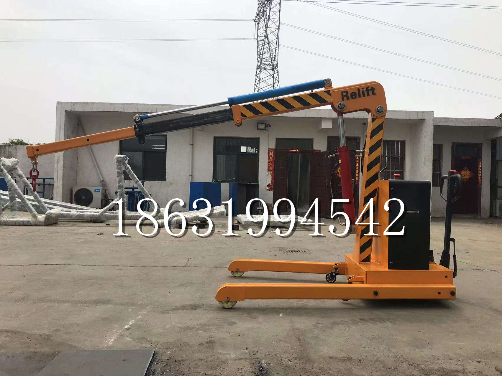 万峦乡久征定做3吨三轮随车吊 农用园林绿化移树吊 平板工程用小吊机